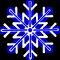 Светодиодная фигура «Снежинка» (100x100см, 240LED, IP54, уличная, эффект бегущей капли) белая-синие лучи 