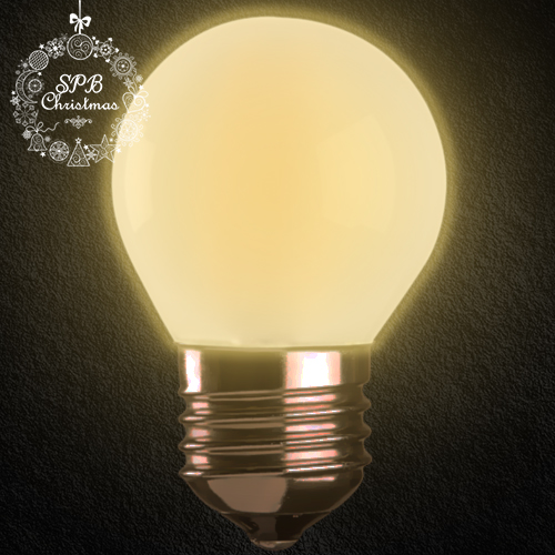 Светодиодная лампа для Белт-Лайт (Е27, G45мм, 1Вт, теплый белый)