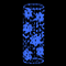 Светодиодная консоль «Снежная буря» (250х55см, объемная 3D, IP68, уличная) синий